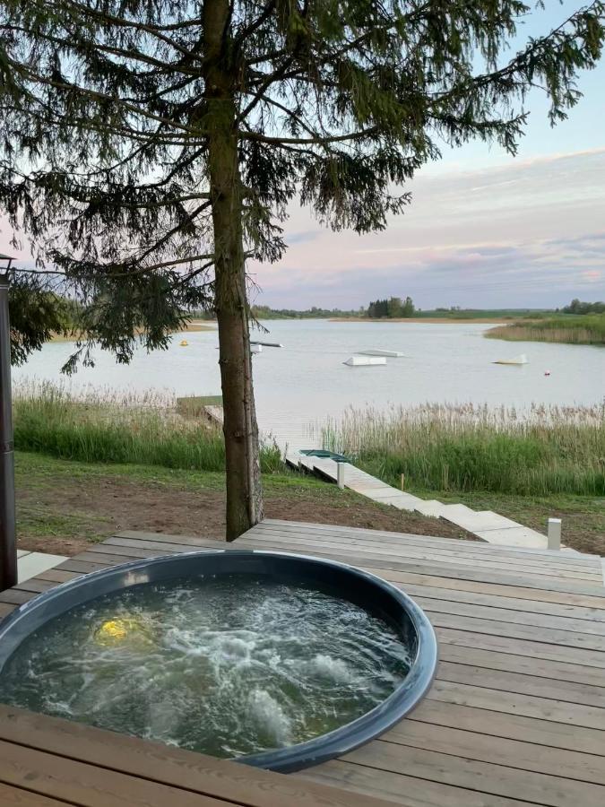 Вилла Wakepond Atostogu Slenis Аникщяй Экстерьер фото